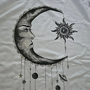 Celestial ying yang tshirt